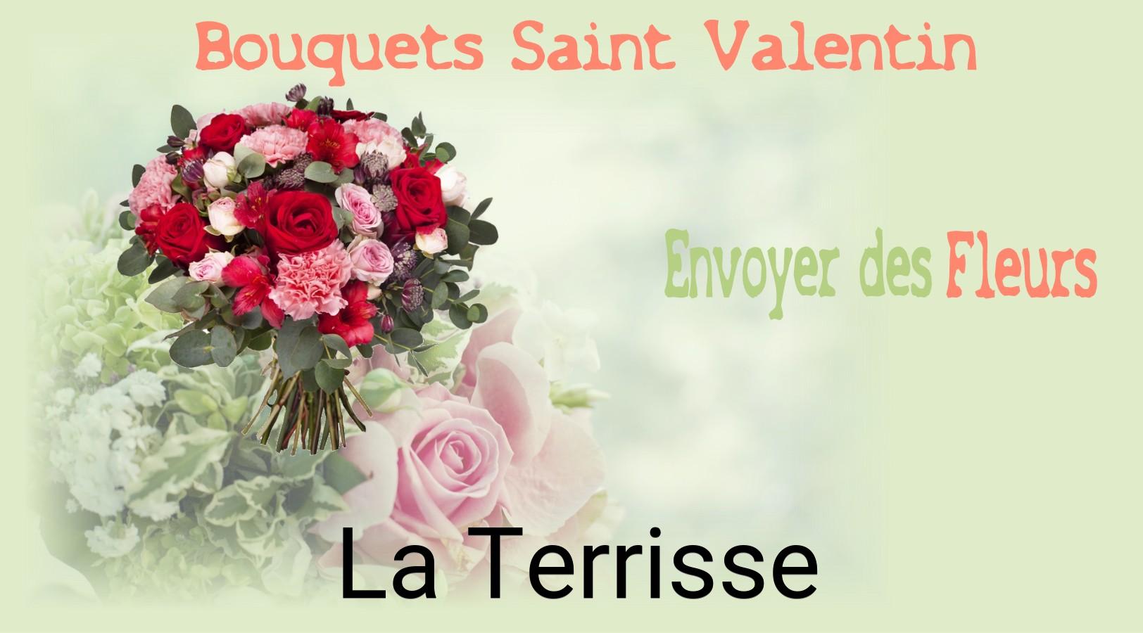 Roses de Saint-Valentin livrées à La Terrisse